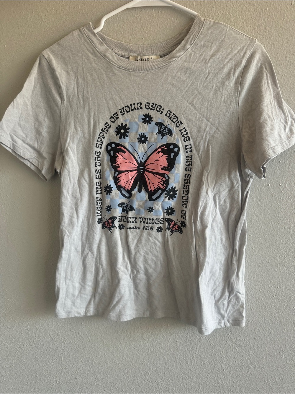 Forever 21 Light Blue Short Sleeve